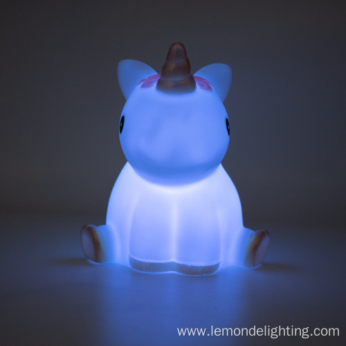 LED unicorn night light